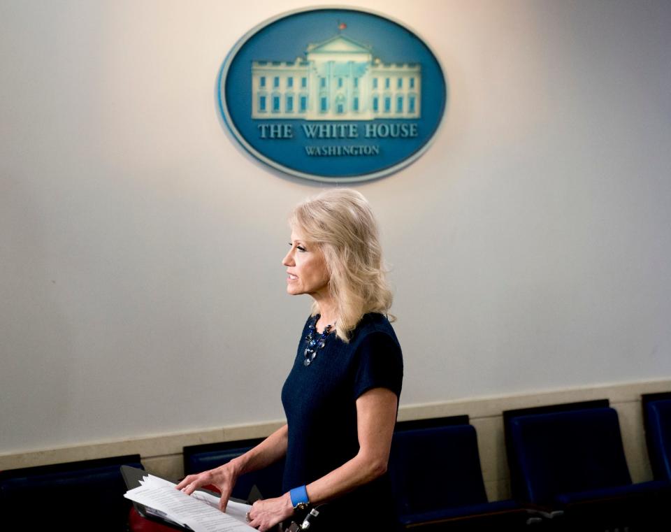 kellyanne conway white house trump administration sexist