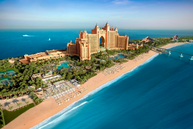 <p>Atlantis, The Palm</p><p>A modern feat on the Arabian coast, Dubai has quickly become a trendy destination. Make the perfect anniversary getaway at <a href="https://go.skimresources.com?id=113896X1572730&xs=1&url=https%3A%2F%2Fwww.tripadvisor.com%2FHotel_Review-g295424-d1022759-Reviews-Atlantis_The_Palm-Dubai_Emirate_of_Dubai.html&sref=https%3A%2F%2Fparade.com%2F1002608%2Fmarynliles%2Fbest-anniversary-getaways%2F" rel="noopener" target="_blank" data-ylk="slk:Atlantis, The Palm;elm:context_link;itc:0;sec:content-canvas" class="link ">Atlantis, The Palm</a> where couples can enjoy one of the largest aquariums in the world or an on-site waterpark.</p>