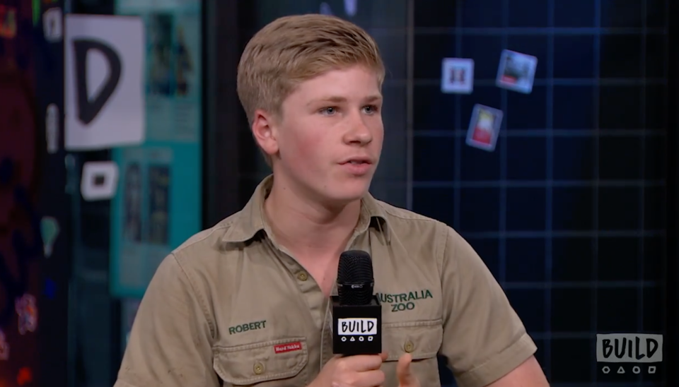 Robert Irwin revealed he wants to 