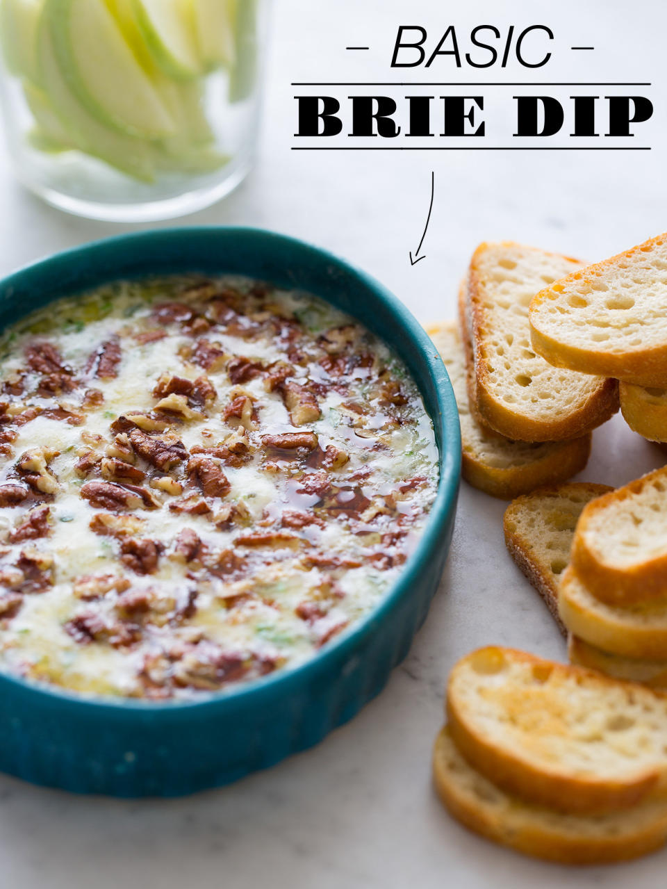 <strong>Get the <a href="http://www.spoonforkbacon.com/2013/09/basic-brie-dip/" target="_blank">Basic Baked Brie dip recipe</a> from Spoon Fork Bacon</strong>