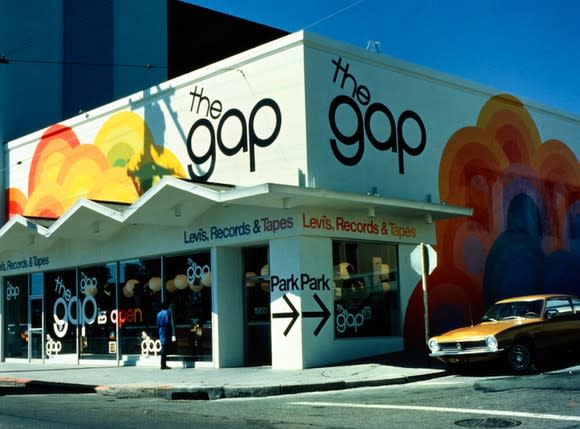 Gap storefront