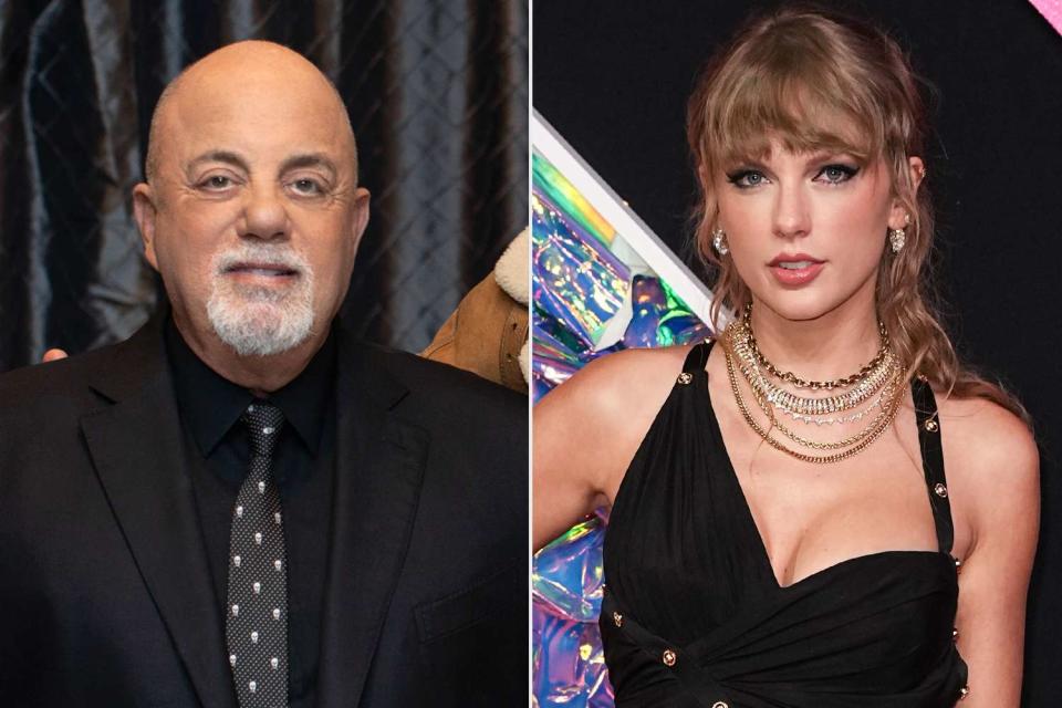 <p>y Myrna M. Suarez/WireImage; John Nacion/WireImage</p> Billy Joel, Taylor Swift