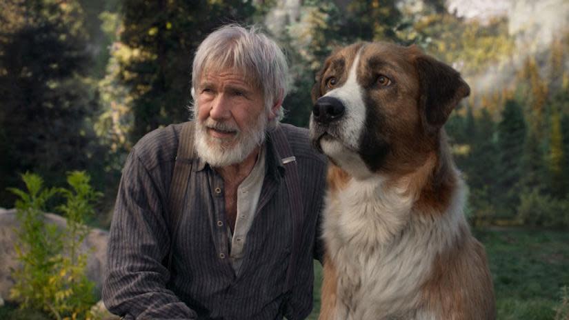 Harrison Ford and Buck in Call of the Wild (Credit: Fox)