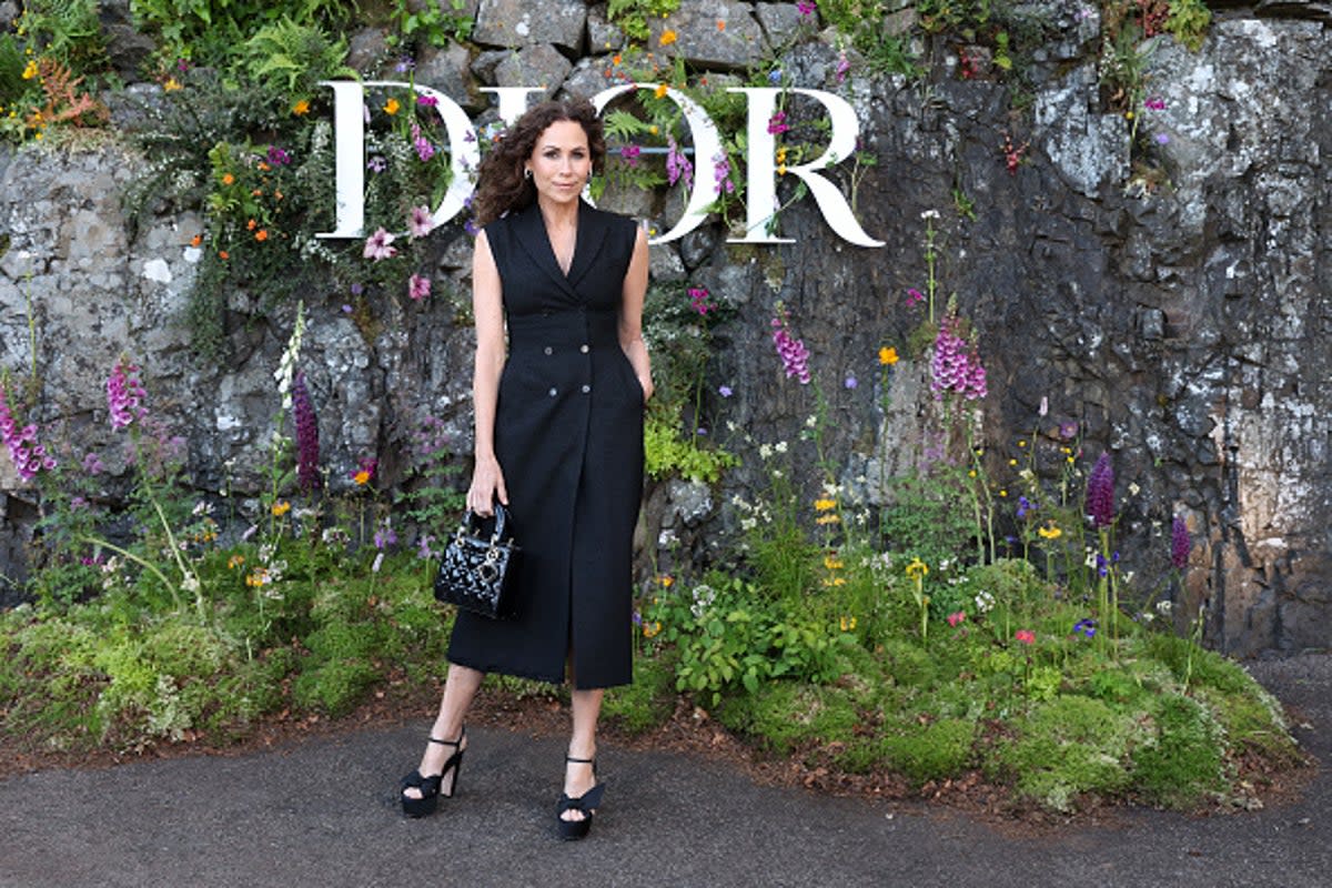 Minnie Driver gives advice to her younger self: ‘Honey, find a nice plumber’ (Getty Images for Christian Dior)