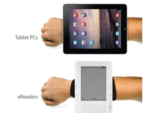 Tablet Arm Holders, $39.99