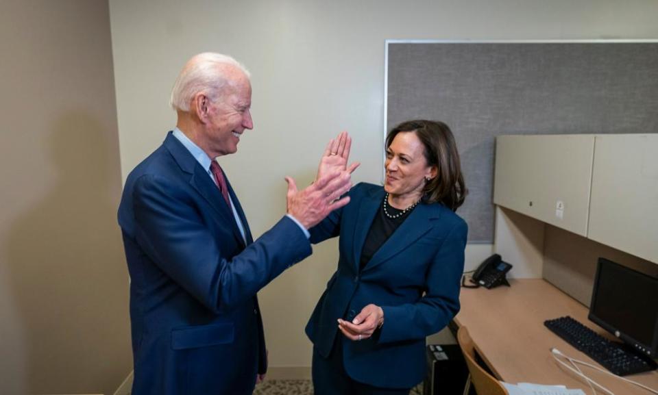 <span>Photograph: Biden Campaign/Adam Schultz/EPA</span>