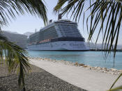 Sieht so ein "Drecksloch-Land" aus? Wohl kaum. Der Sandstrand und das türkisblaue Wasser in Labadee im Norden Haitis zieht jährlich zahlreiche Touristen an. Das Urlaubsörtchen wird regelmäßig von Kreuzfahrtschiffen angefahren. Bei seiner angeblichen Bemerkung dürften Donald Trump sicherlich auch nicht folgende schöne Plätze in den Sinn gekommen sein. (Bild-Copyright: Lynne Sladky/AP Photo)