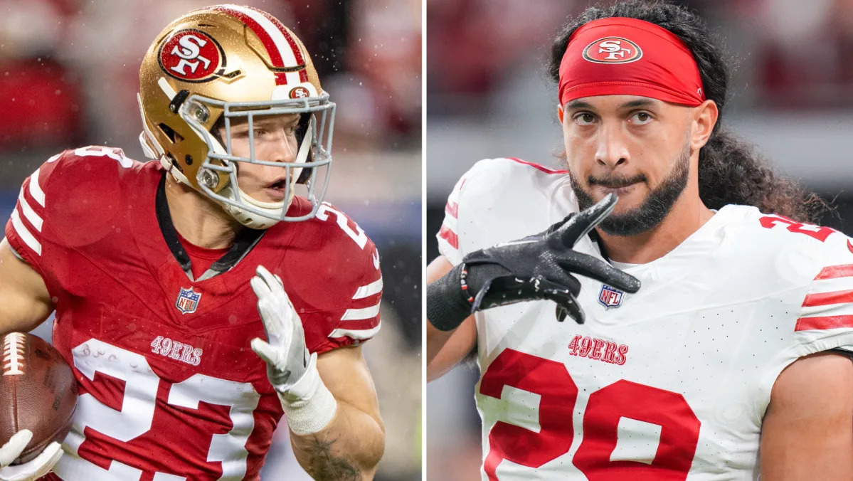 49ers vs. Jets injury report: CMC questionable; Hufanga doubtful - Yahoo Sports