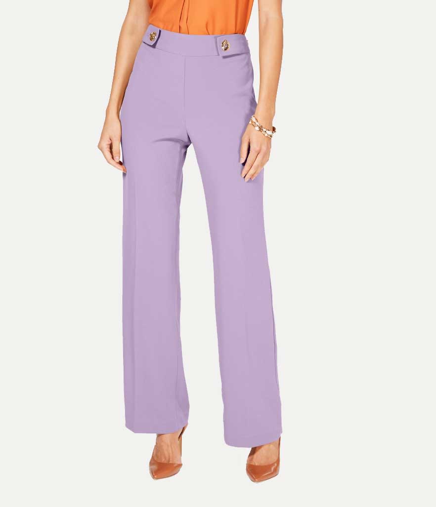 <p>Wide-Leg Hardware-Detail Pants, $80, <a rel="noopener" href="https://fave.co/2q77mFq" target="_blank" data-ylk="slk:macys.com;elm:context_link;itc:0;sec:content-canvas" class="link ">macys.com</a> </p>