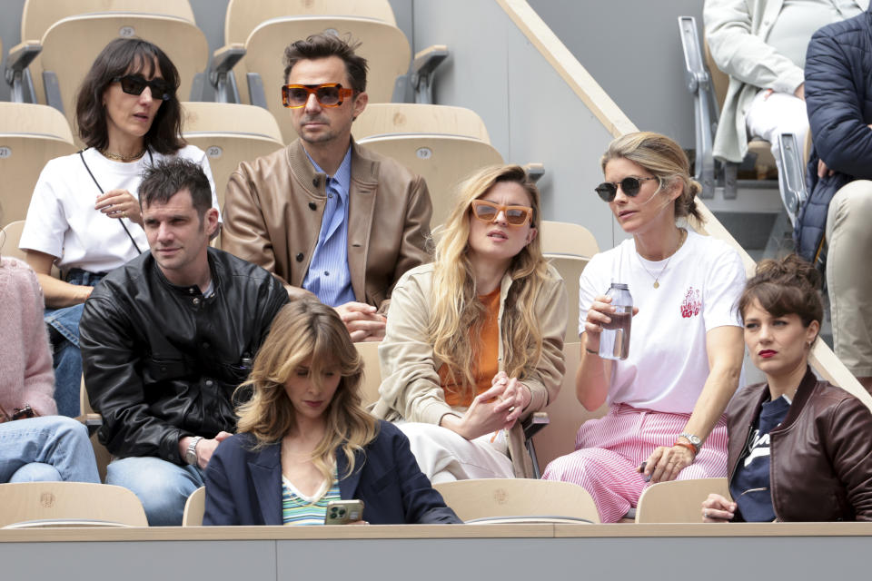 Felix Moati, Martin Solveig, Cecile Cassel et Alice Taglioni (Photo by Jean Catuffe/Getty Images)