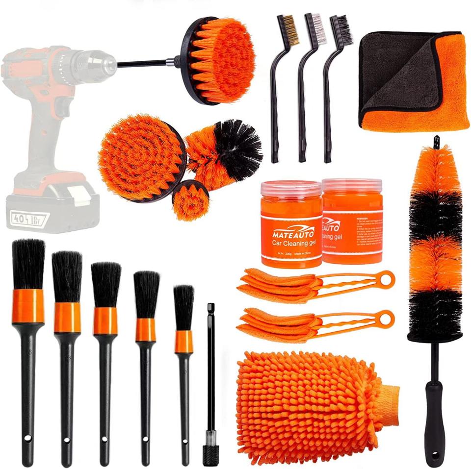 Car Detailing Brush Set