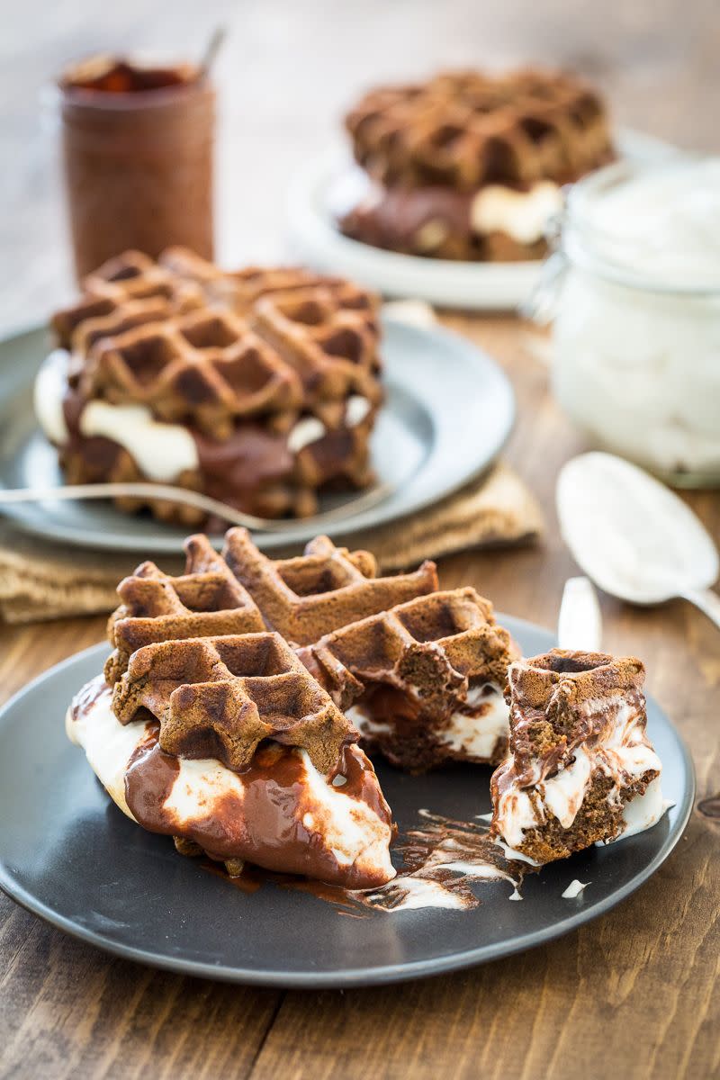 S'mores Waffles