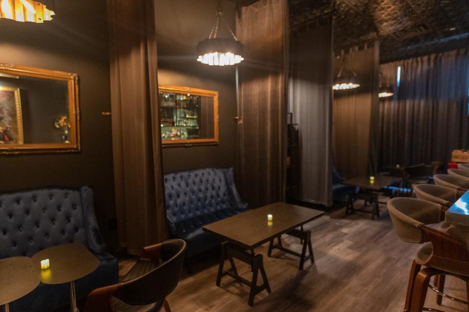 The Watson Speakeasy in the Falls has an intimate decor.