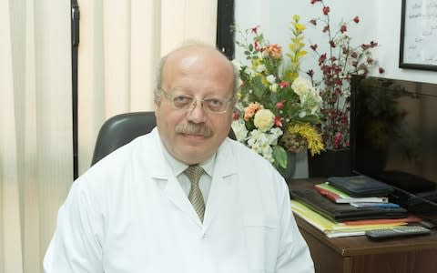 Dr Gamal Esmat has been central to efforts to eradicate hepatitis C in Egypt for decades - Credit: &nbsp;Gilead Sciences