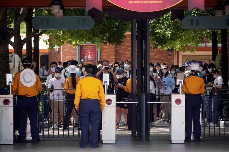 Disneyland theme park reopens at Shanghai Disney Resort