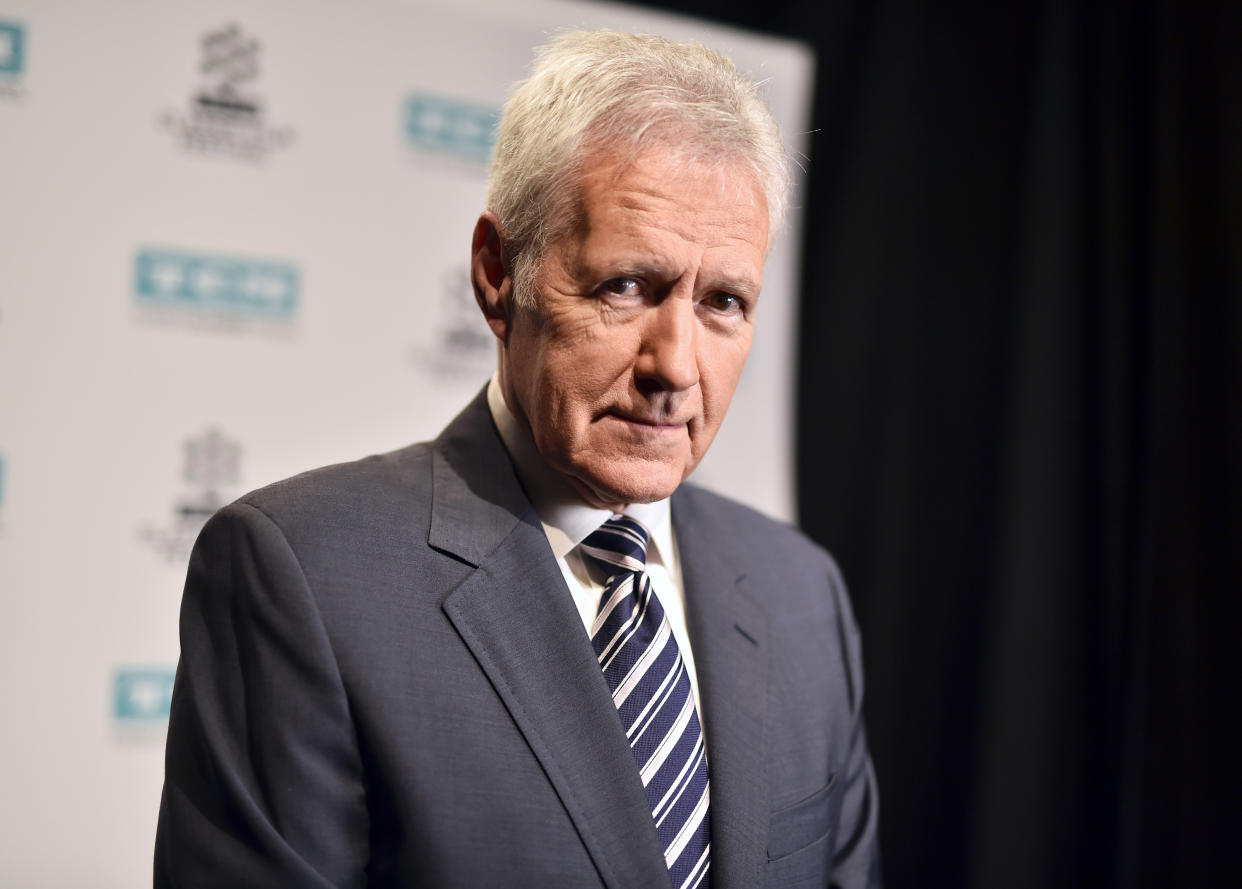 Alex Trebek's daughter Nicky celebrated her late father after his final "Jeopardy" episode aired on Jan. 8 2020. (Photo: Emma McIntyre/Getty Images for TCM)