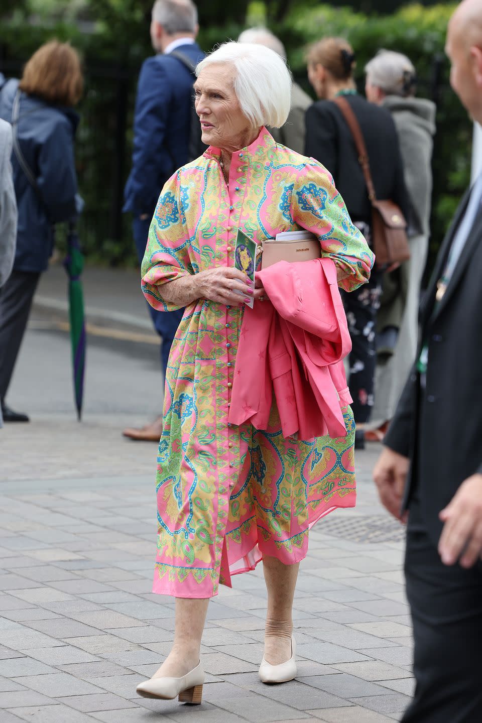 celebrity sightings at wimbledon 2024 day 7