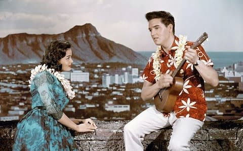 Elvis Presley Blue Hawaii - Credit: Corbis Historical/Sunset Boulevard