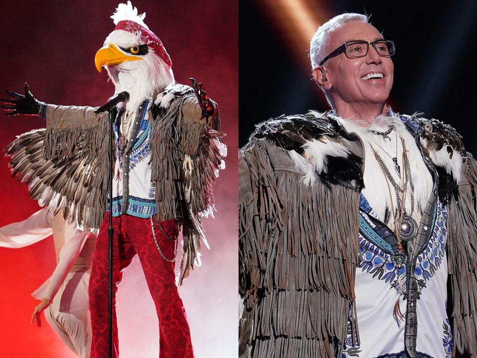 drew pinsky eagle masked singer