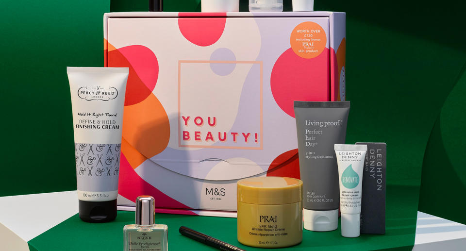 The M&S £20 beauty box is back. (Marks & Spencer)