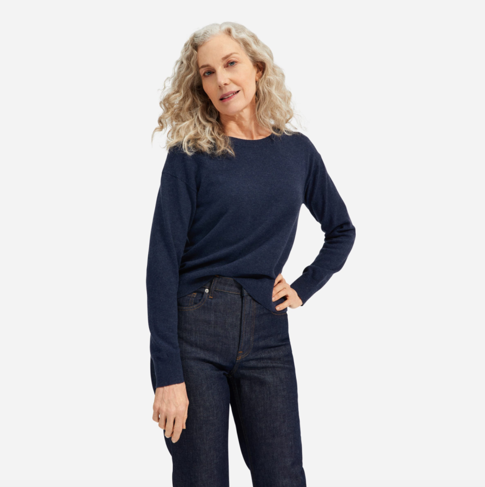 The Cotton–Merino Crew. Image via Everlane.