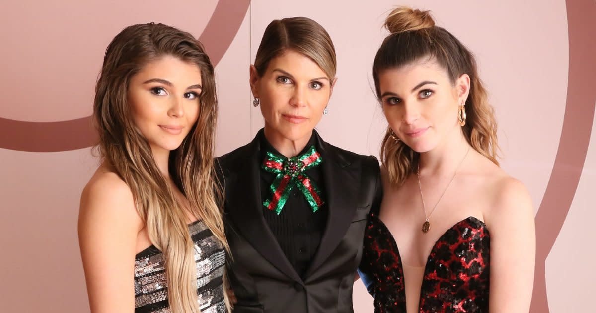 Lori junto a Olivia Jade y Bella. People