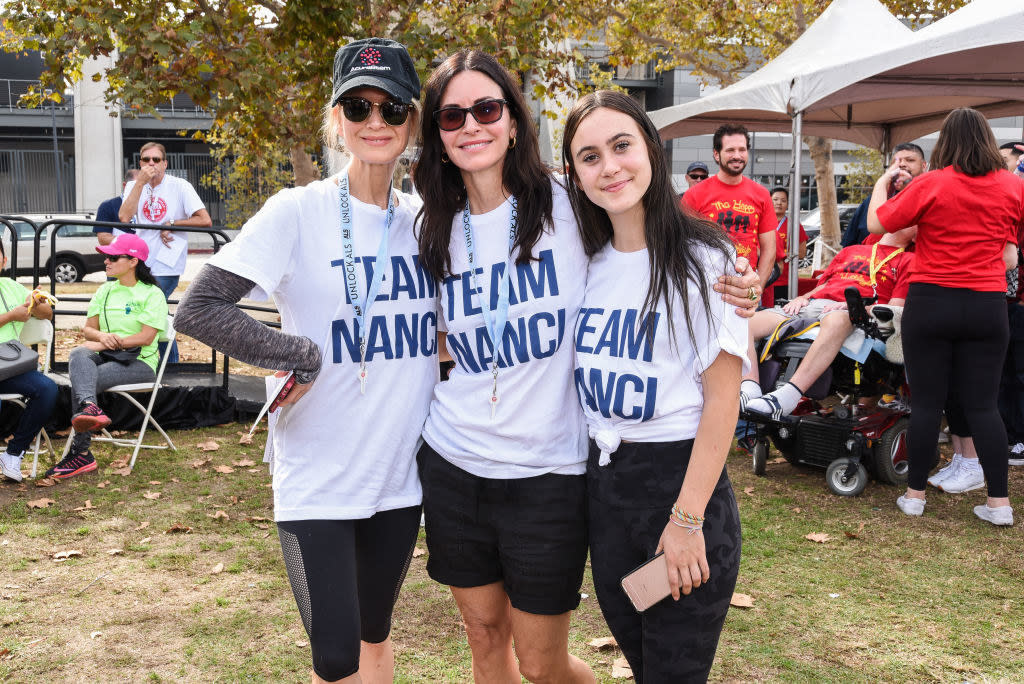 Courteney Cox and Coco Arquette