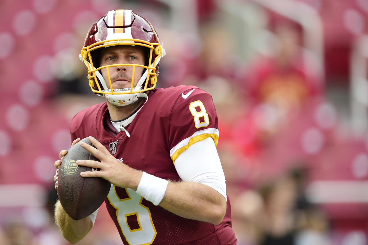 Redskins sticking with Case Keenum over Dwayne Haskins despite 0-3 start