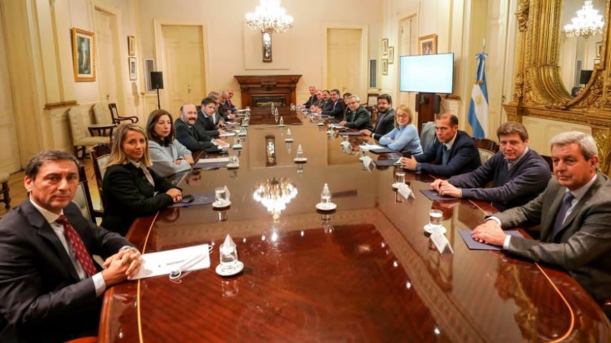 El último encuentro de los mandatarios provinciales fue el pasado 27 de julio en la sede de gobierno donde le exigieron a Alberto Fernández 