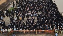 The ultra-Orthodox community makes up roughly 12 percent of Israel's 9.3 million population (AFP/JACK GUEZ)