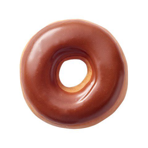 3) Chocolate Iced Glazed