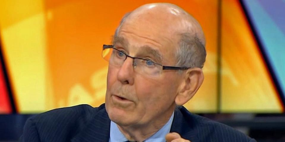 Gary Shilling against a yellow-and-orange background.