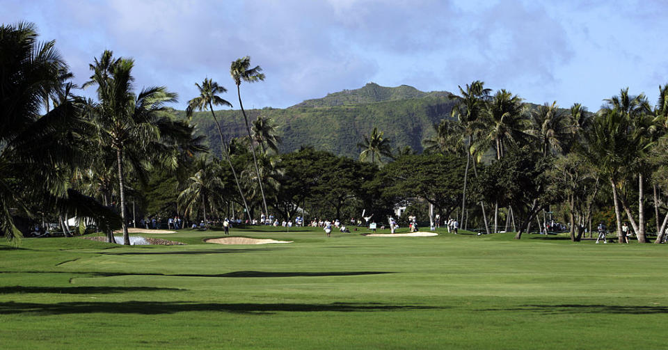 A resort golf course on Hawai'i