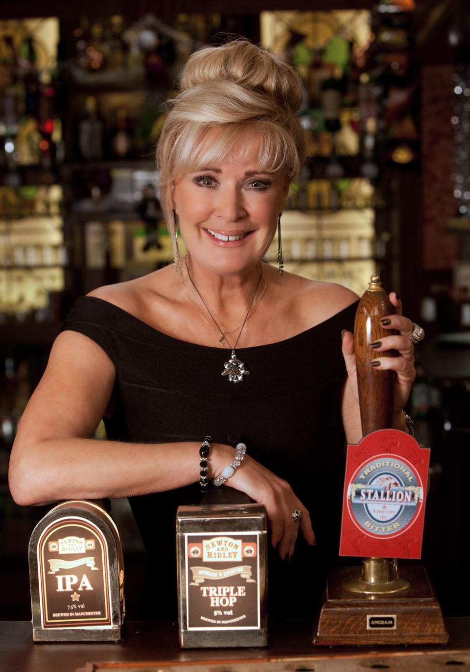 beverley callard as liz mcdonald in coronation street