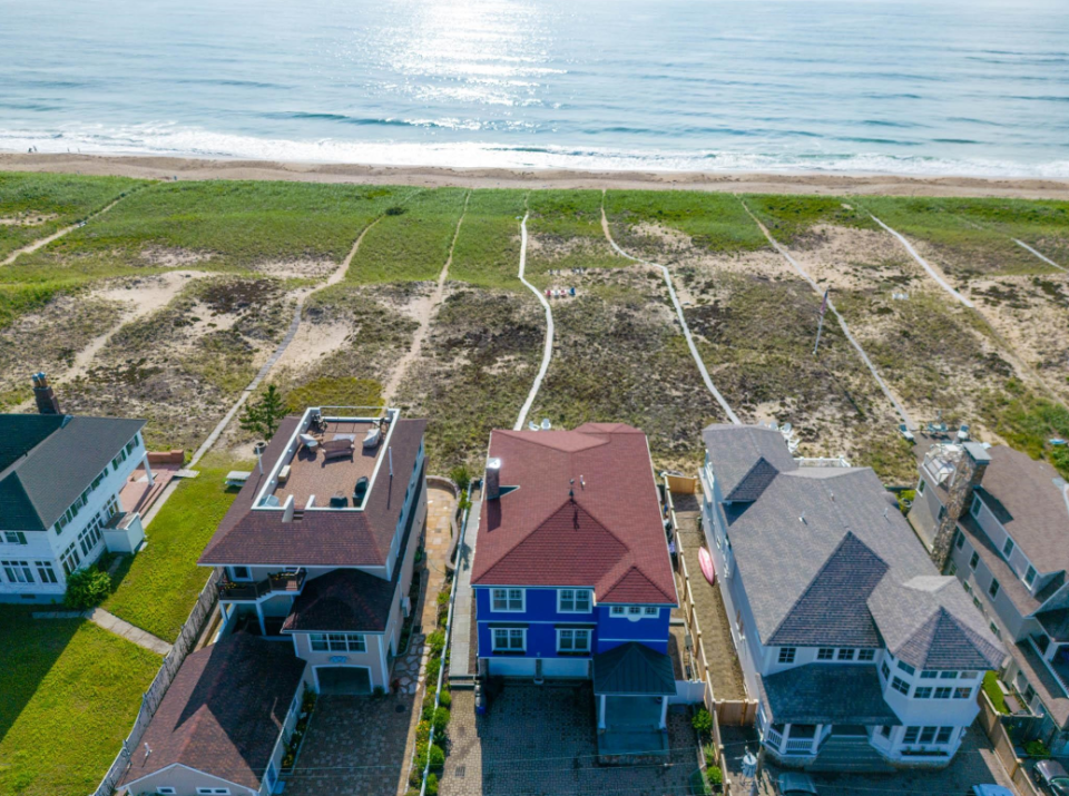 This four-bedroom, four-bathroom waterfront home at 219 Atlantic Avenue in Seabrook sold for $3,393,500 in January.