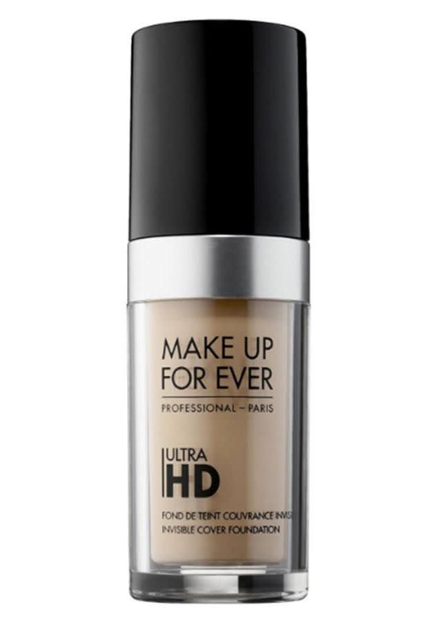 Makeup For Ever HD Invisible Cover Foundation has been touted as the best on Pinterest.