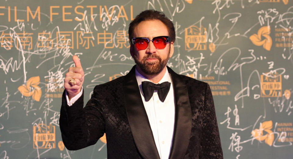 <p>The actor married his fourth wife, make-up artist Koike, on Saturday 23 March 2019 and reportedly <a rel="nofollow noopener" href="https://www.independent.ie/style/celebrity/celebrity-news/nicolas-cage-files-for-annulment-four-days-after-marrying-girlfriend-of-one-year-37963110.html" target="_blank" data-ylk="slk:filed for annulment;elm:context_link;itc:0;sec:content-canvas" class="link ">filed for annulment </a>four days later. Although it is unclear why the pair have separated, it is known they were dating for less than a year before they tied the knot, first being pictured together in April 2018. <em>[Photo: Getty]</em> </p>