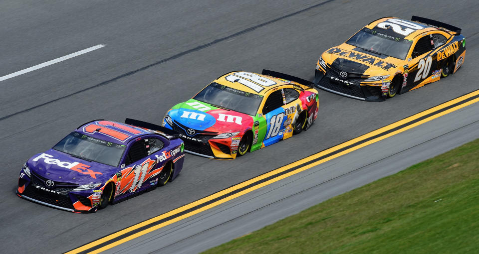 These three JGR cars should make it. (Getty)