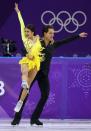 <p>Cortney Mansourova and Michal Ceska of Czech Republicperform. REUTERS/Phil Noble </p>