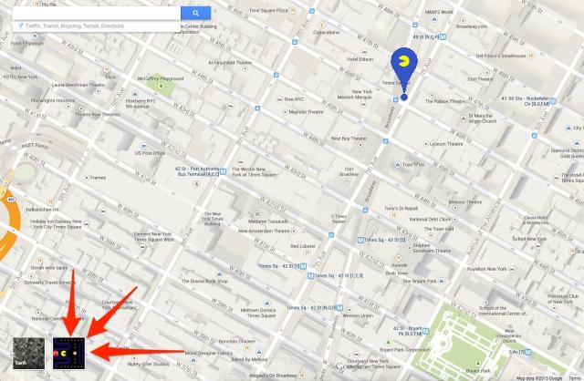 No Google Maps agora pode jogar Pac-Man 