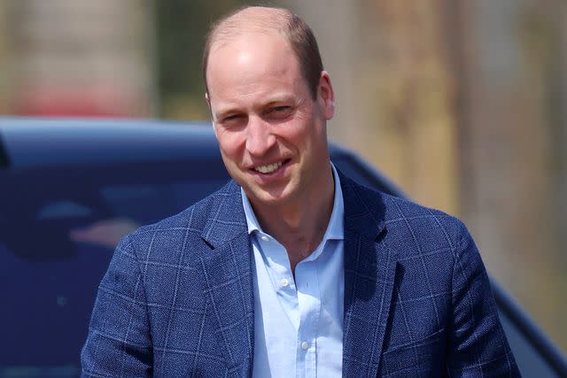 <p>Chris Jackson/Getty Images</p> Prince William in Newquay, Cornwall, England on May 9, 2024.