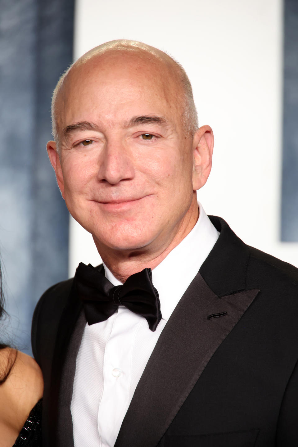 Jeff Bezos makes up the top five sexiest bald men. (Getty Images)