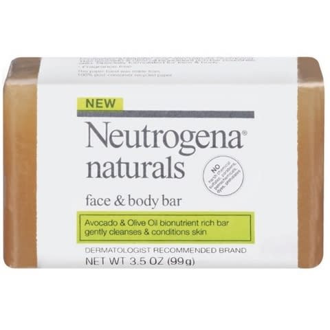 Neutrogena Naturals Face & Body Bar, $3.39, Ulta.com