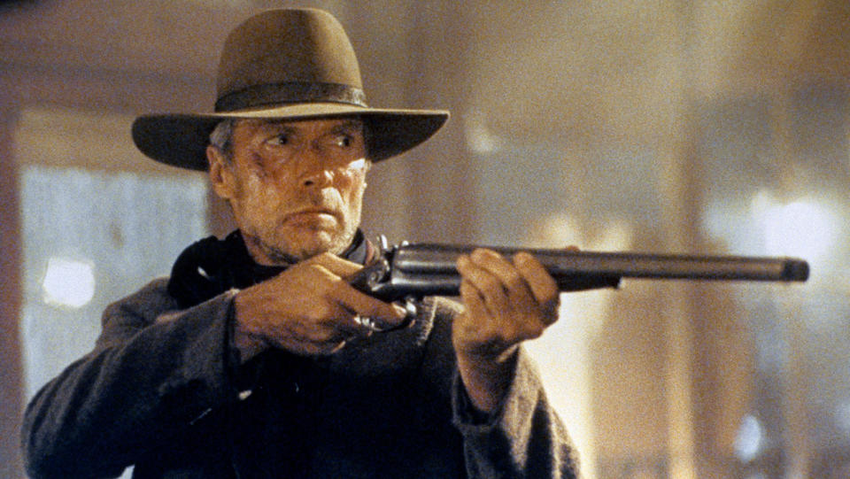 Clint Eastwood in UNFORGIVEN, 1992.