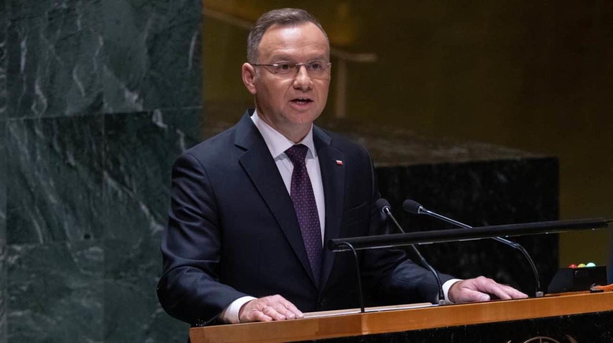 Polish President Andrzej Duda. Stock photo: Getty Images