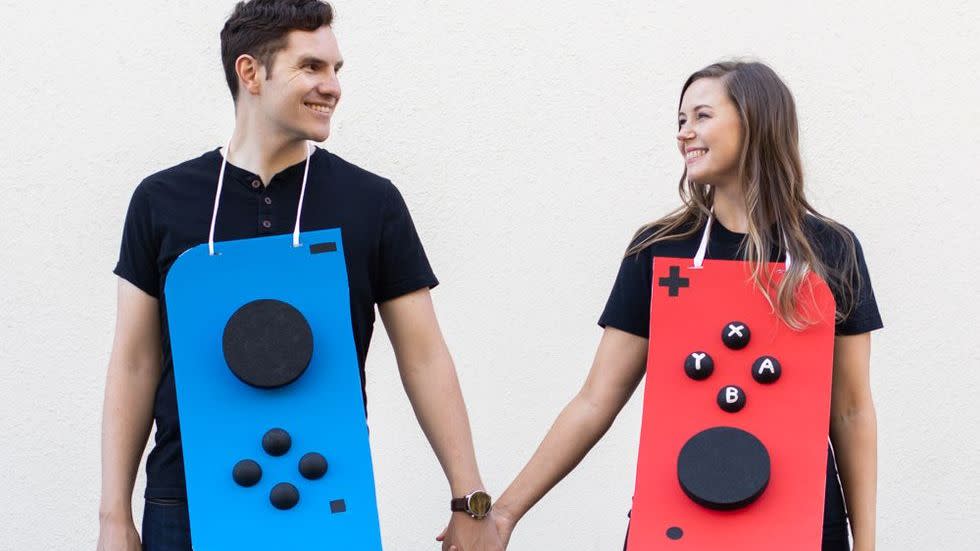 nintendo halloween costumes for couples