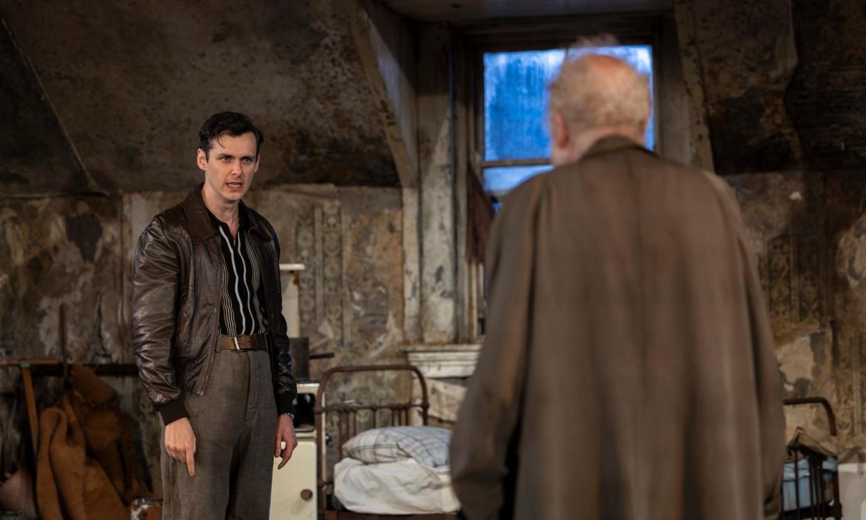 <span>No des res … Jack Riddiford as Mick and Ian McDiarmid and Davies in The Caretaker.</span><span>Photograph: Ellie Kurttz</span>