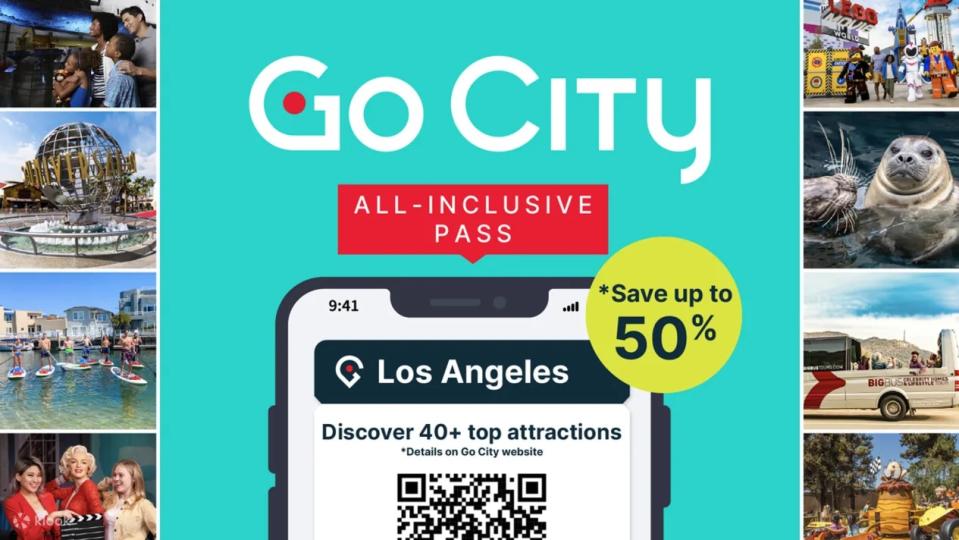 Go City - Los Angeles All-Inclusive Pass. (Photo: Klook SG)