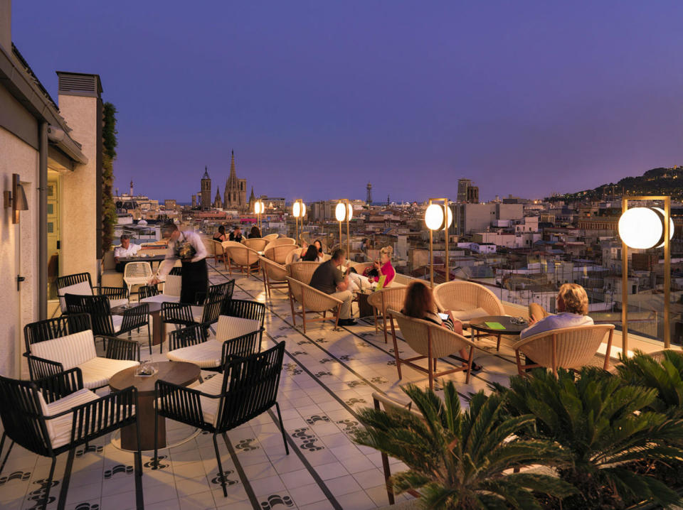 Terraza Atik del H10 Cubik (Barcelona)