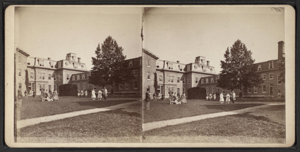 Stereoscopic views of the Oneida Community, New York, by Smith, D E, 1860–1890.